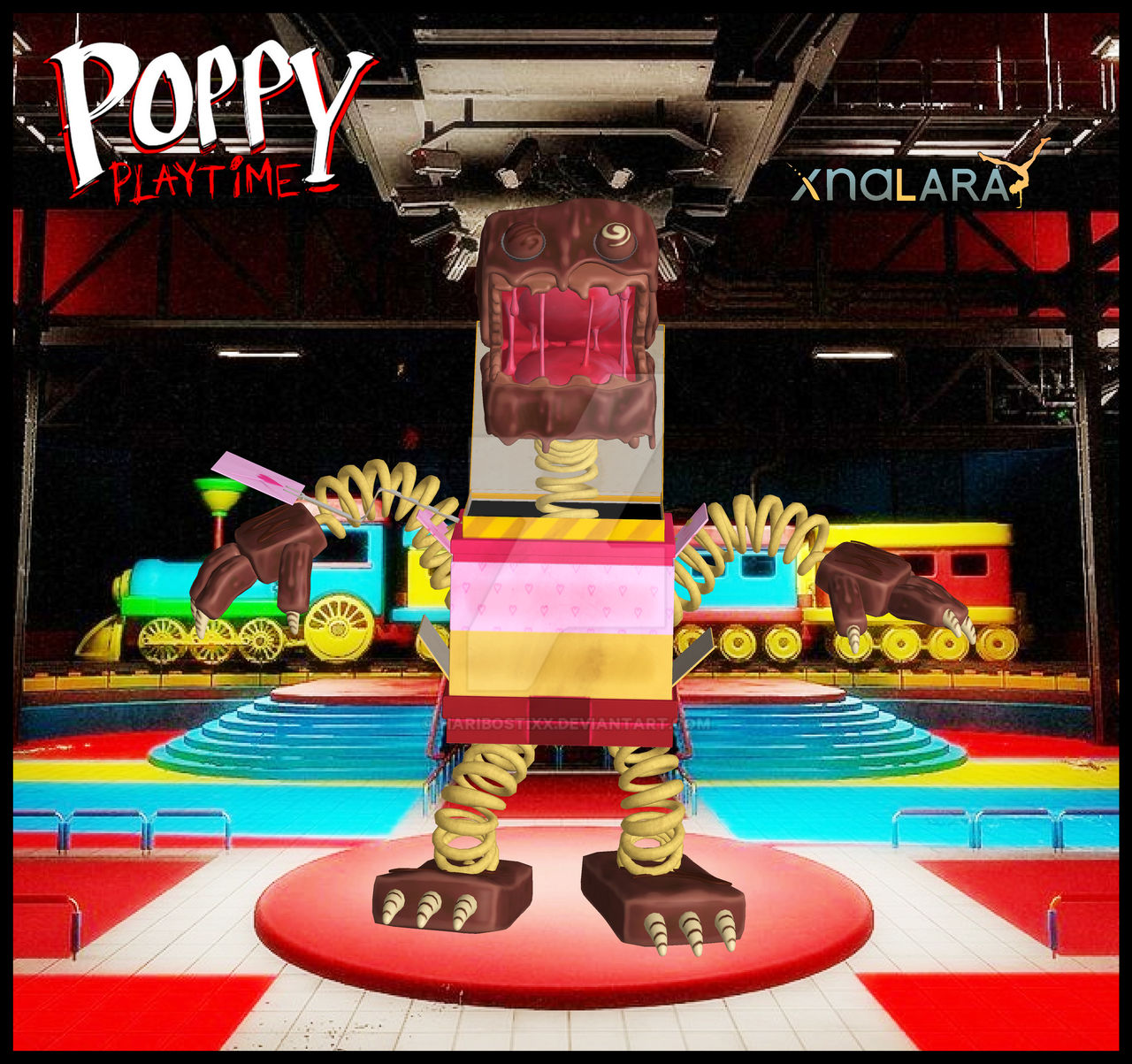 poppy playtime: boxy boo by heartsriannabendy on DeviantArt