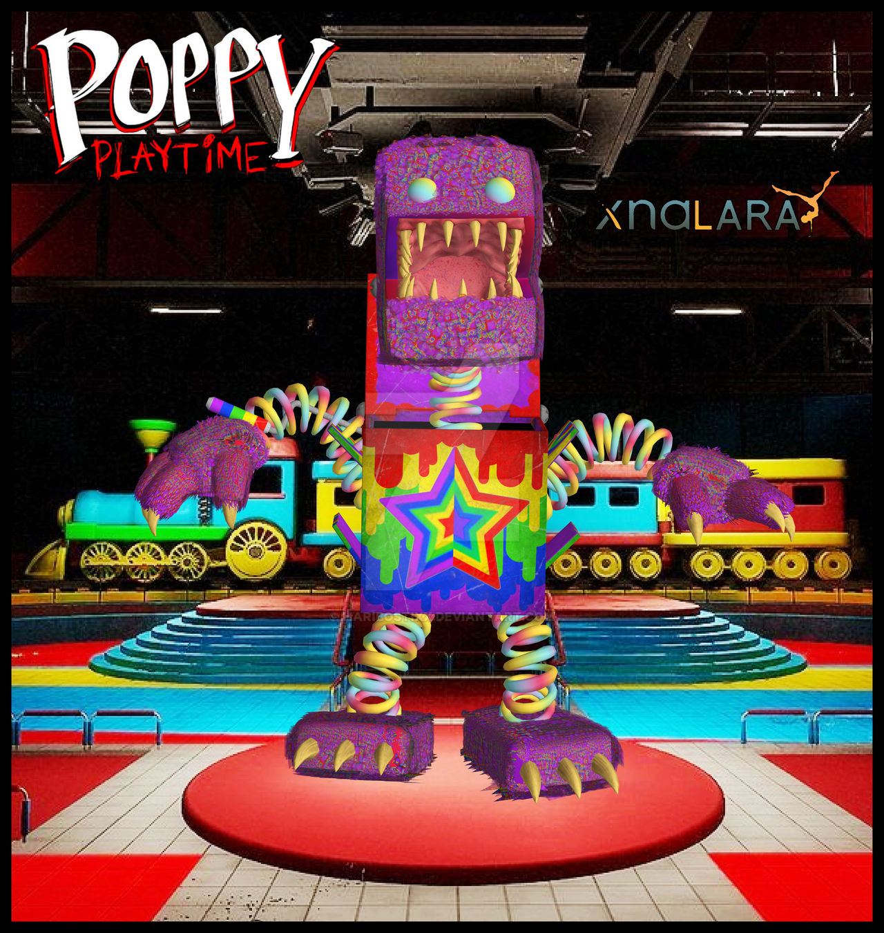 POPPY PLAYTIME - BOXY BOO [RAINBOW] -[XPS/MMD/FBX] by HariboStixx on  DeviantArt