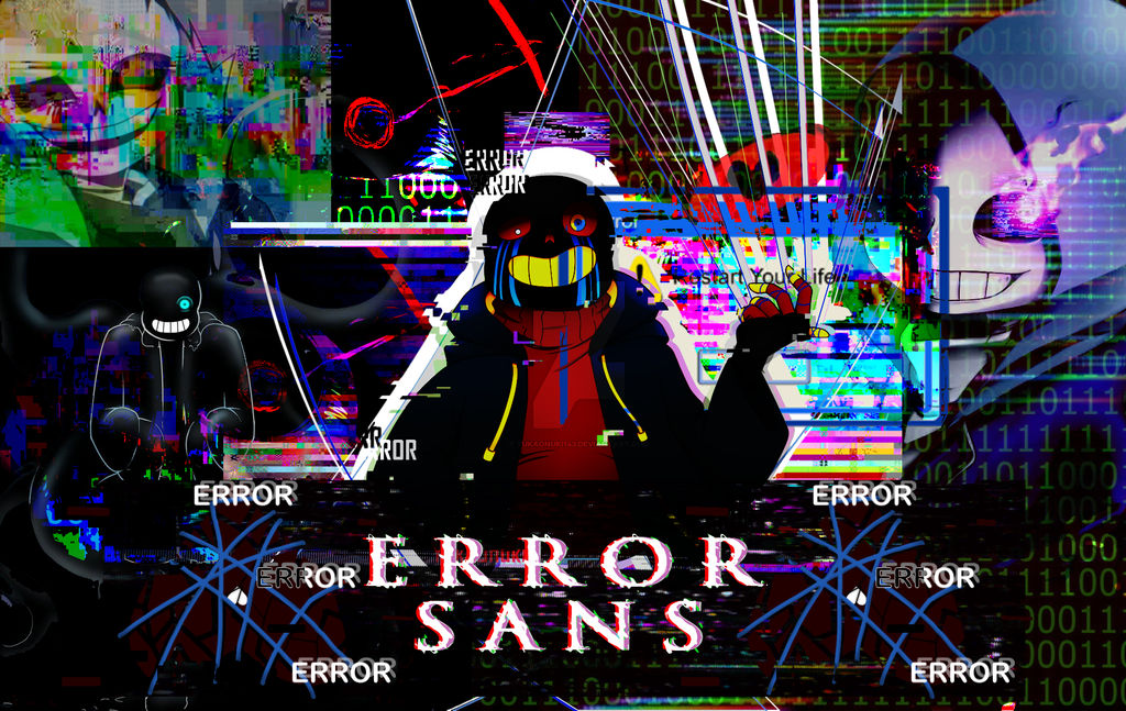 Sans Rror Error!Sans Wallpaper by Thailann on DeviantArt