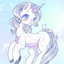 Princess Silver Swirl mlp g1
