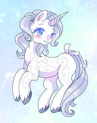 Princess Silver Swirl mlp g1