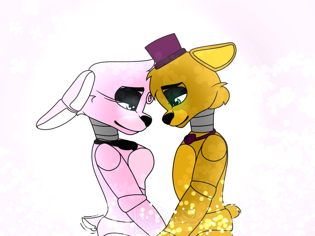 Eyes to eyes | Fredbear x OLD Bonbon |