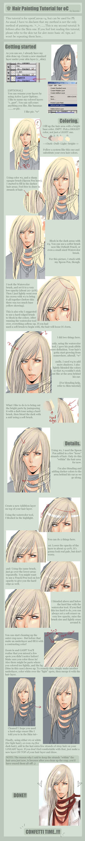 Hair Painting Tutorial for oC
