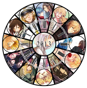 2013 Art Summary Clock