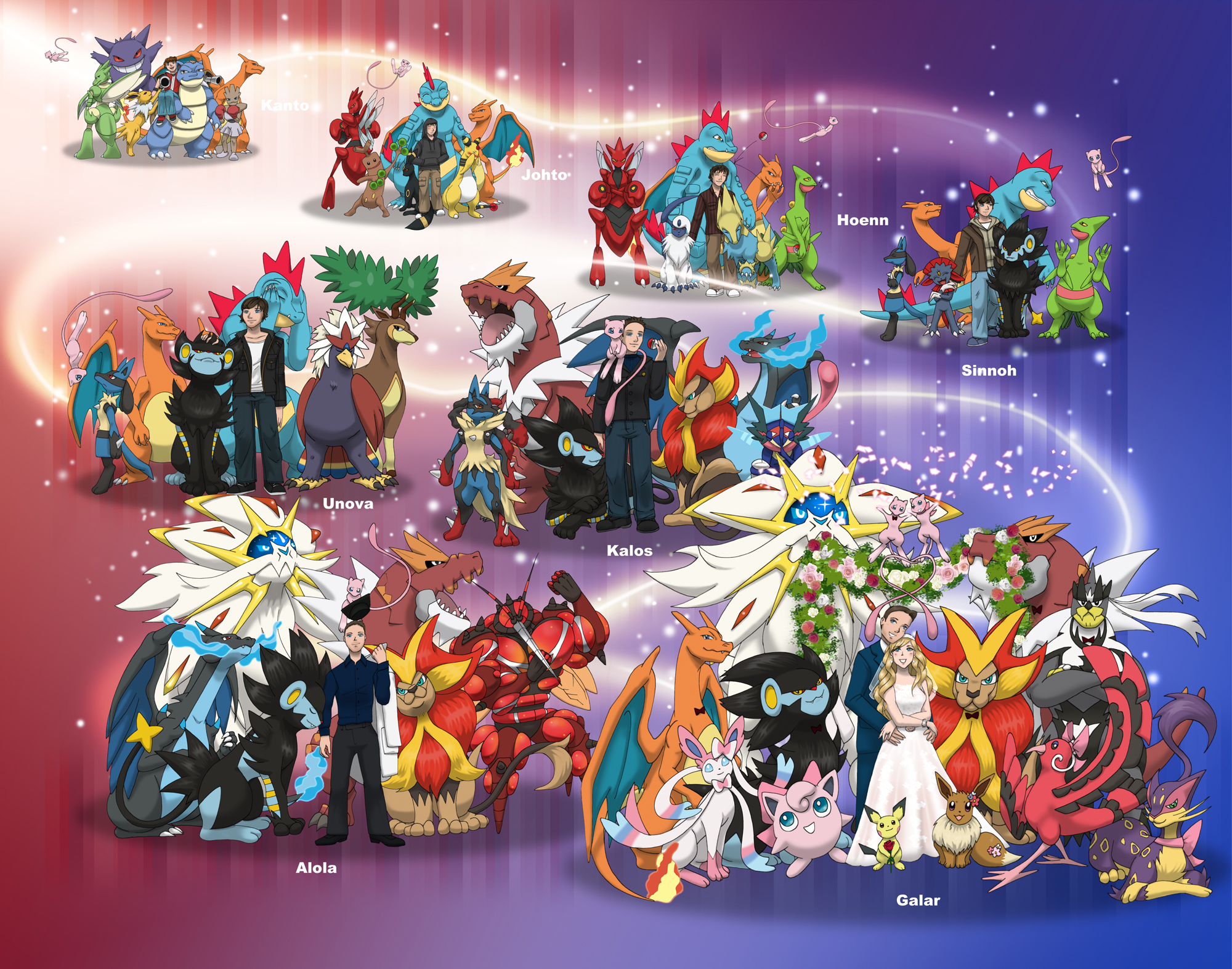 Nelde on X: I finally completed my #Pokédex in #PokemonGo #Kanto #Johto # Hoenn #Sinnoh #Unova #Kalos #Alola  / X