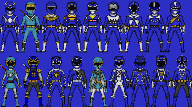 Blue Ranger Power by MicroManED on DeviantArt