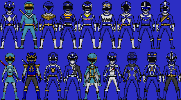 Blue Ranger Power by MicroManED on DeviantArt