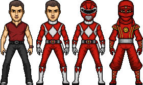 Rocky / Red Might Morphin Ranger