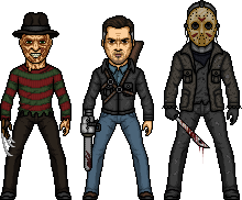 freddy krueger vs jason vs ash