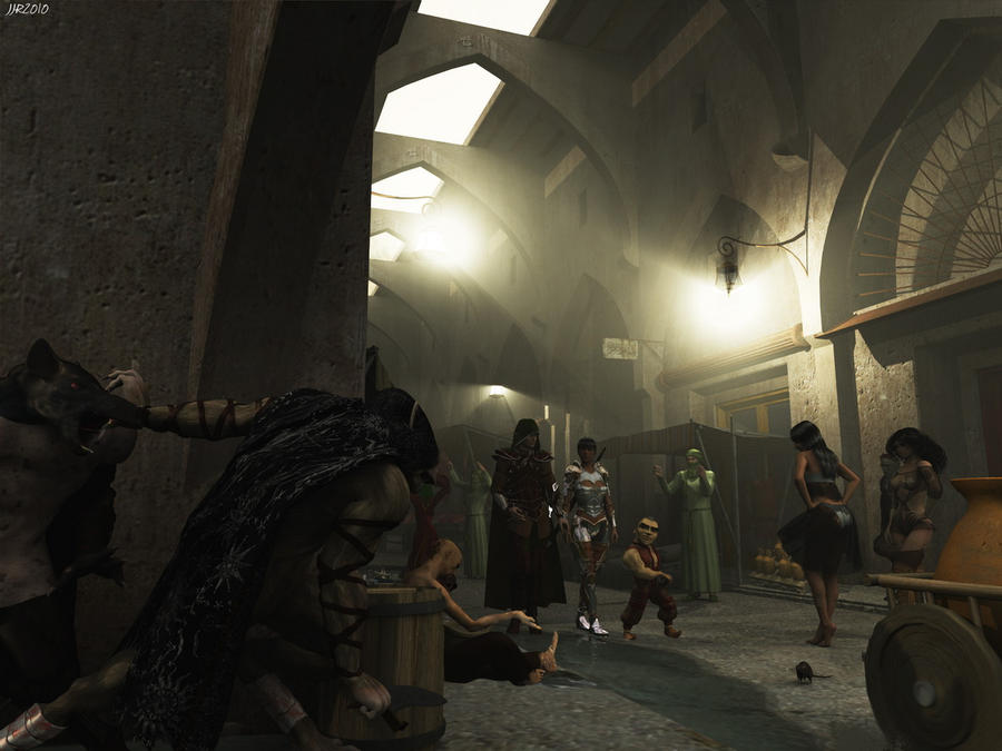 Streets of Calimport by viciouscircle75 on DeviantArt