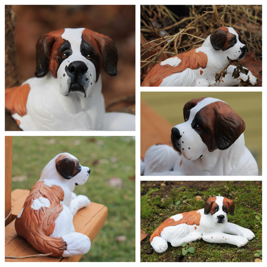 Saint Bernard Sculpture 01