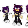 Savana The Hedgehog over the years