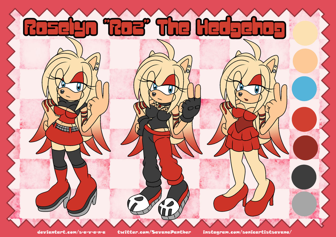 Risavat Roz Roz The Hedgehog Refence by S-A-V-A-N-A on DeviantArt