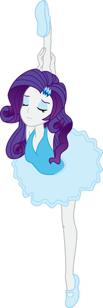 Rarity (Equestria Girls) as a ballerina 