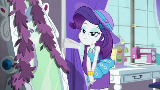 Rarity's (Equestria Girls) Valentine's Day hat