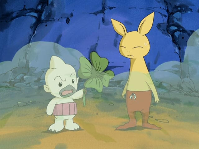 Boxomon Bokomon and Neemon find Sleeping Clover by Supecrossover on DeviantArt
