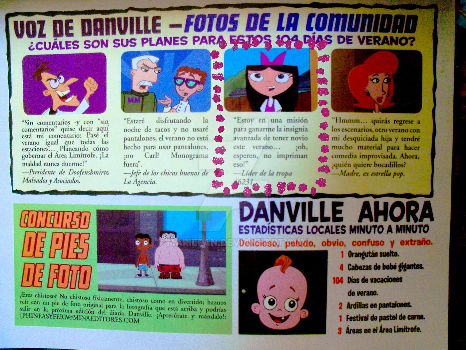 Fragmento del diario de Danville