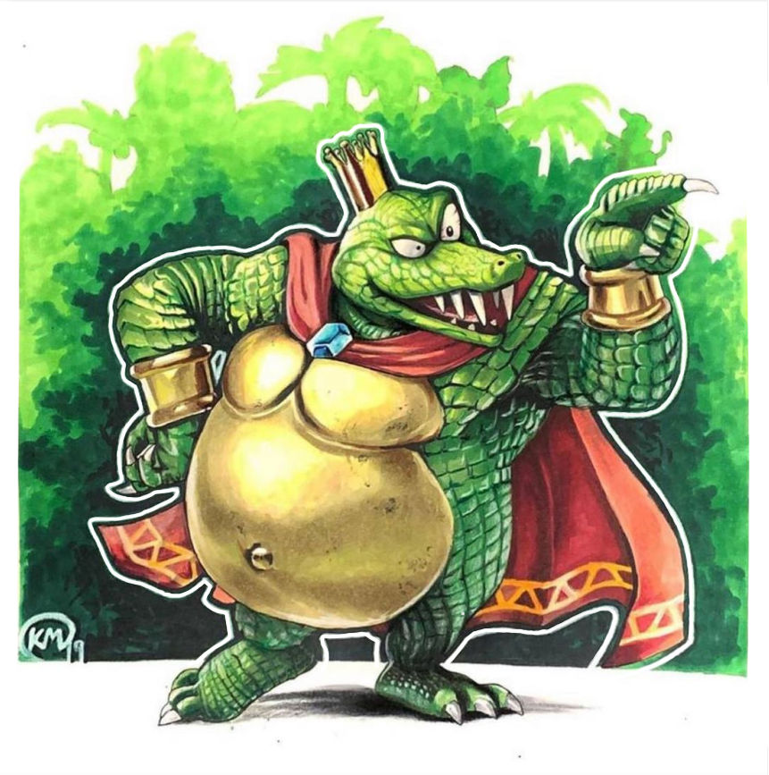 K. Rool King K Rool by Keagan-McTamney on DeviantArt