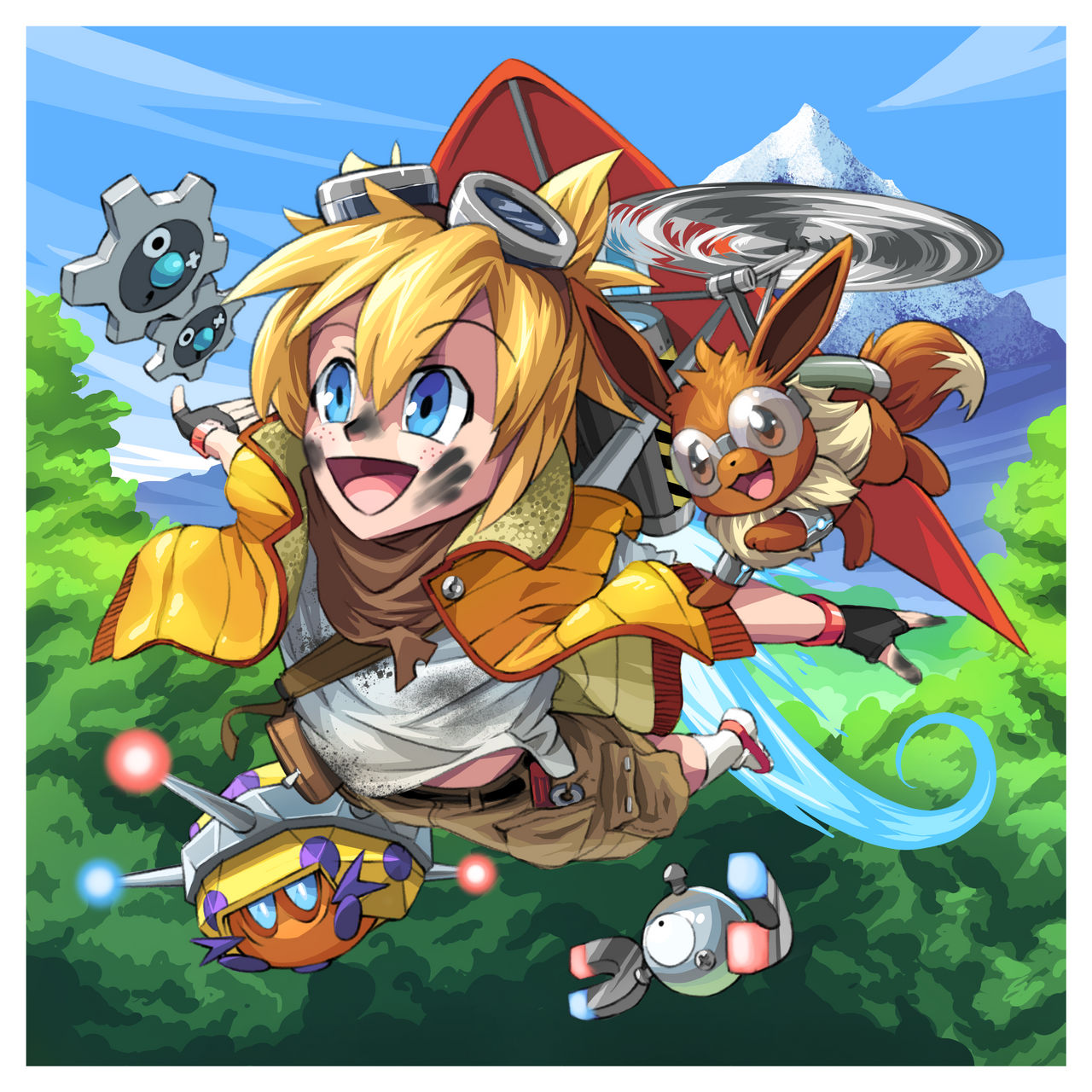 Sonic: Tails' Pokemon by Keagan-McTamney on DeviantArt