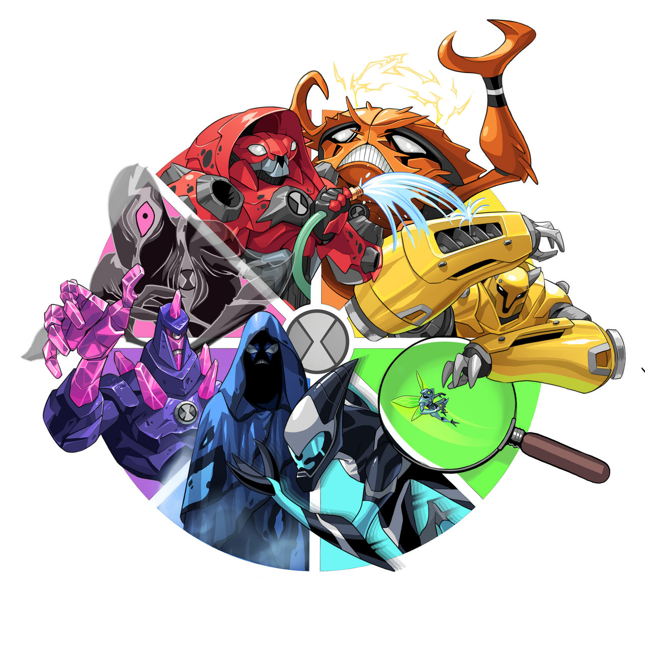 Ben 10 Color Wheel by Keagan-McTamney on DeviantArt