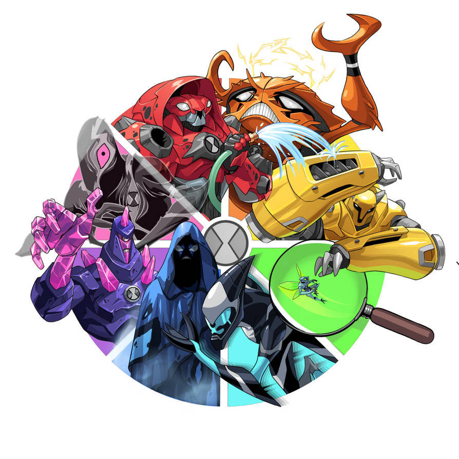 Ben 10 Color Wheel by Keagan-McTamney on DeviantArt