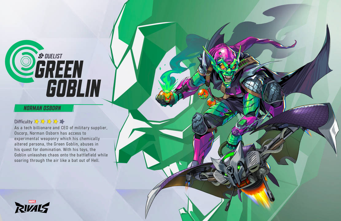 Green Box Rivals Green Goblin - Marvel Rivals Concept by Keagan-McTamney on DeviantArt
