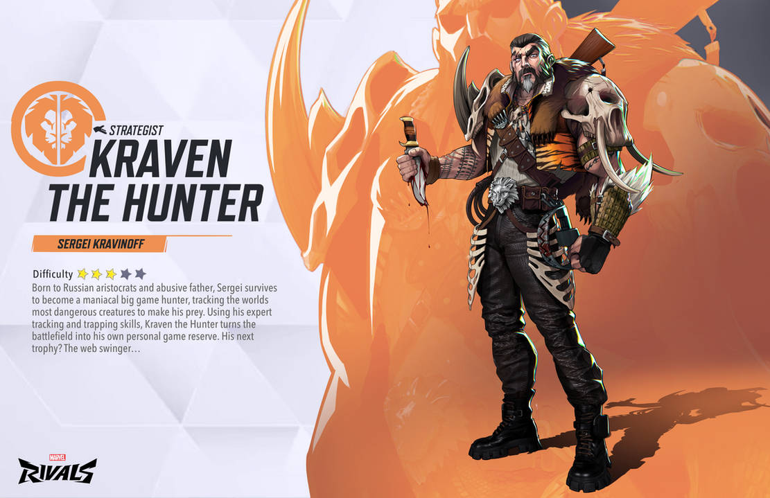 Hunter Rival Kraven the Hunter - Marvel Rivals Concept by Keagan-McTamney on DeviantArt