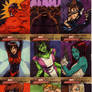 marvel sketch cards 97to105b