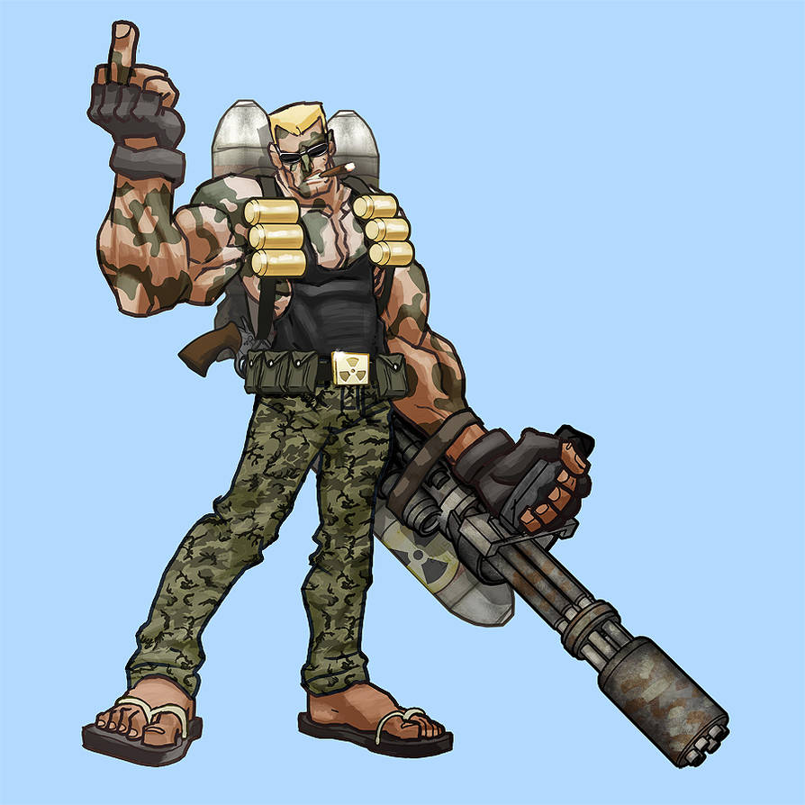 Commando Duke by anjinanhut on DeviantArt