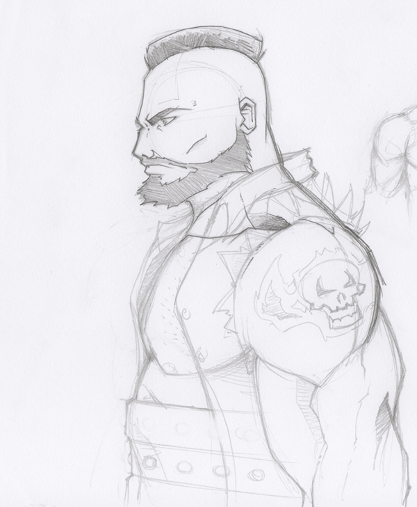 Barret Wallace sketch