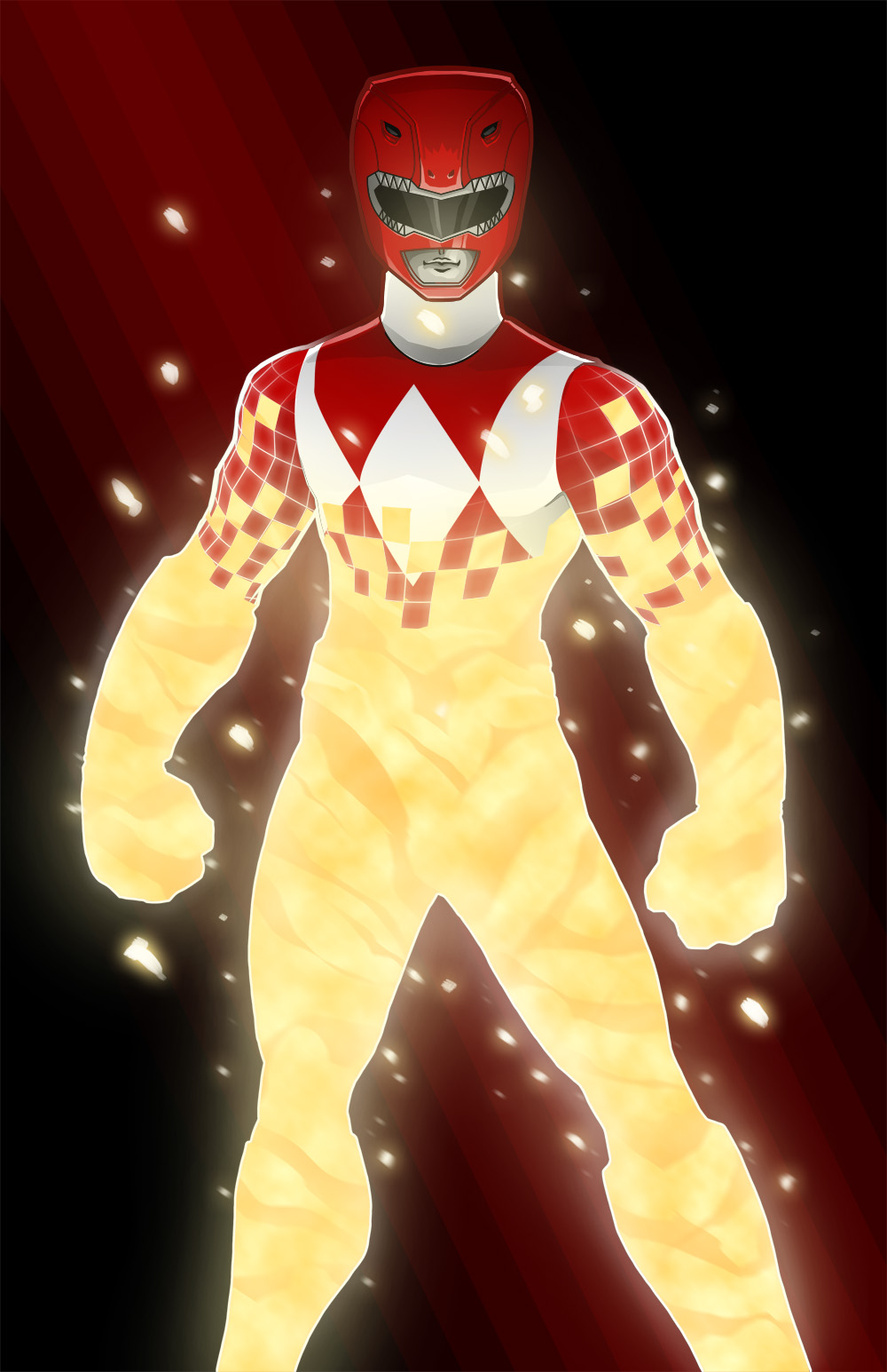 Mighty Morphin Red Ranger by Paterack on DeviantArt