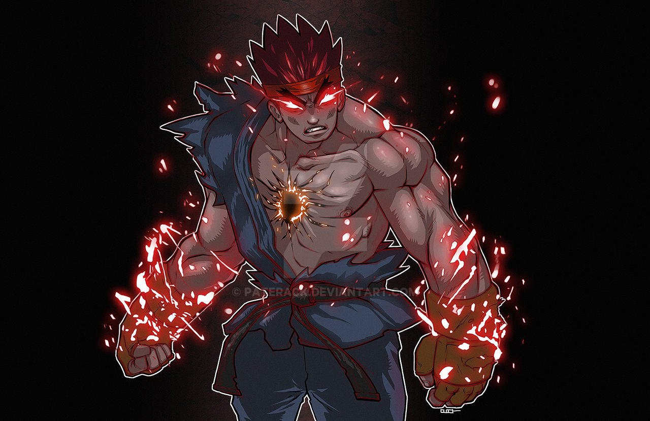 Evil Ryu by Paterack on DeviantArt