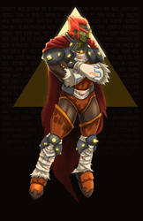 Ganondorf, The King of Gerudo Thieves by Paterack