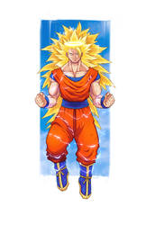 Goku - Super Saiyan 3 by Paterack