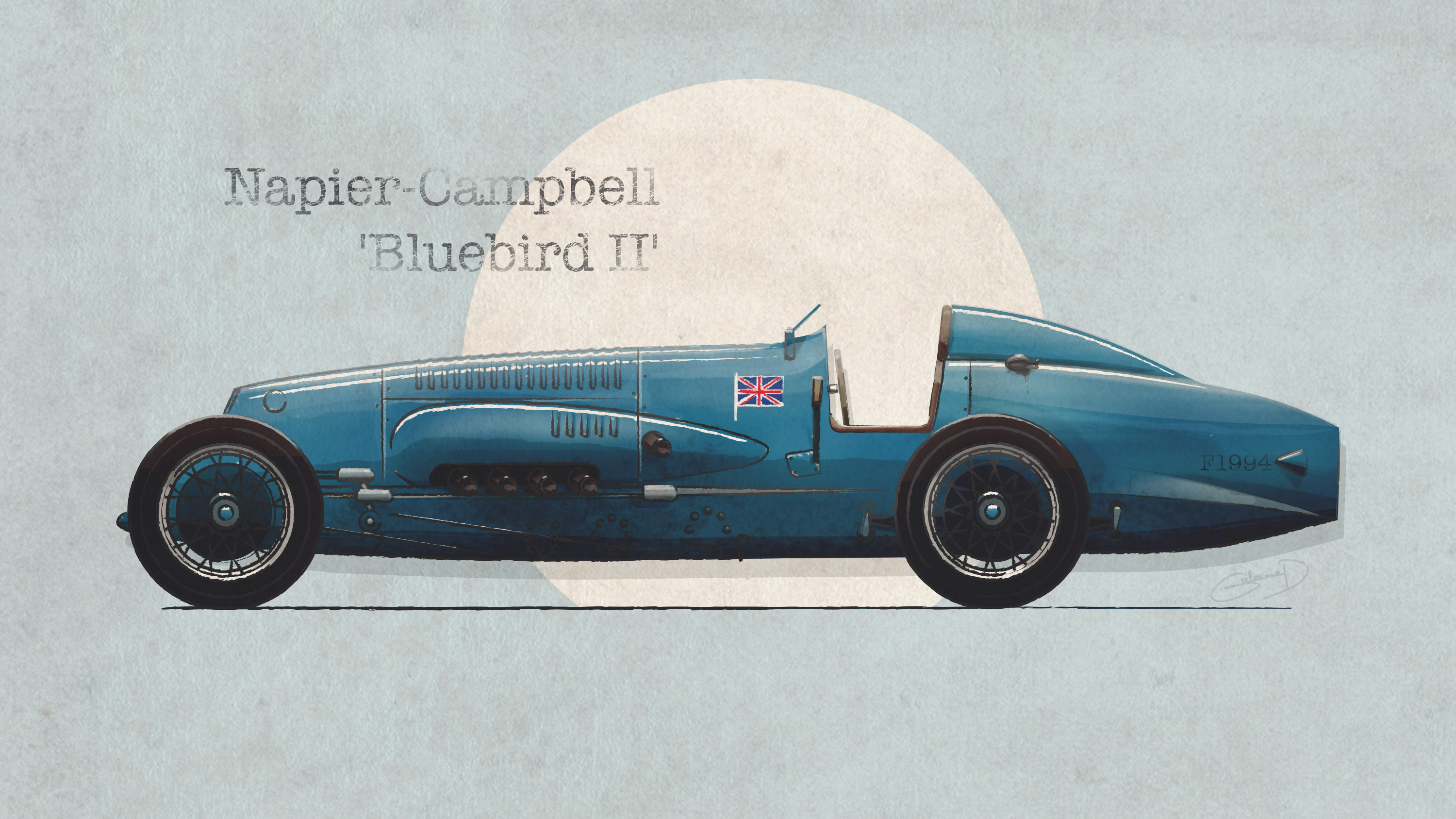 Napier-Campbell 'Bluebird II'