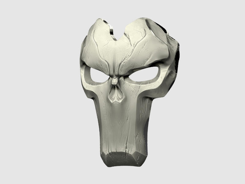 Darksiders 2 - Death's Mask by 3DPad on