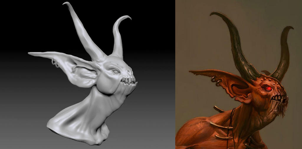 Diablo 3 - Fallen Shaman WIP 4 by 3DPad