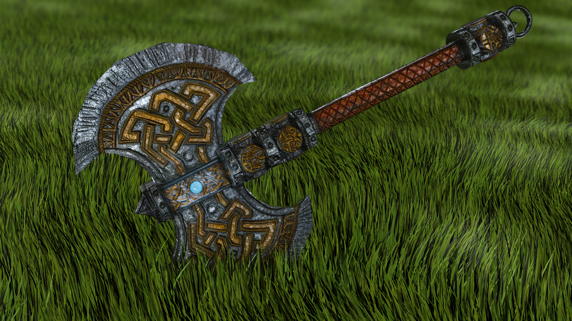 Dwarf Axe - 3Ds Max Beginners Turorial by 3DPad