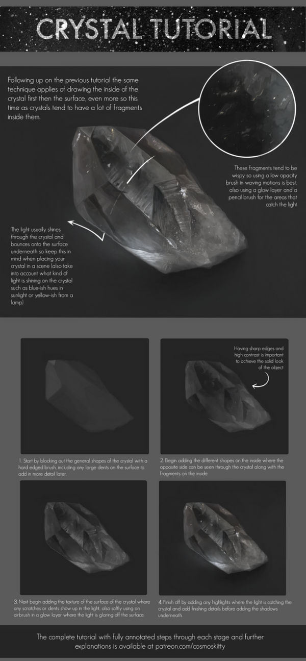 Crystal Tutorial by CosmosKitty on DeviantArt