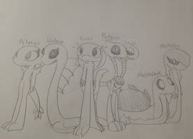 Undertale Cast Kaijufied