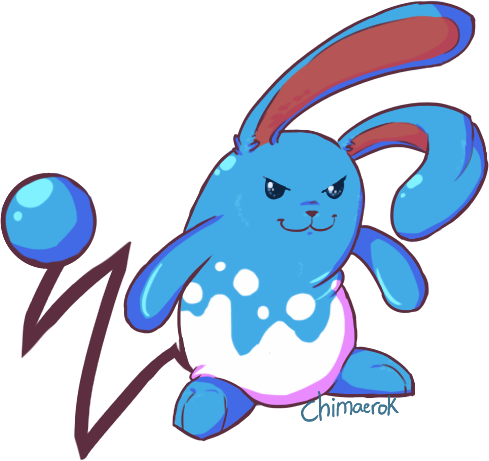 Azumarill by Chimaerok on DeviantArt