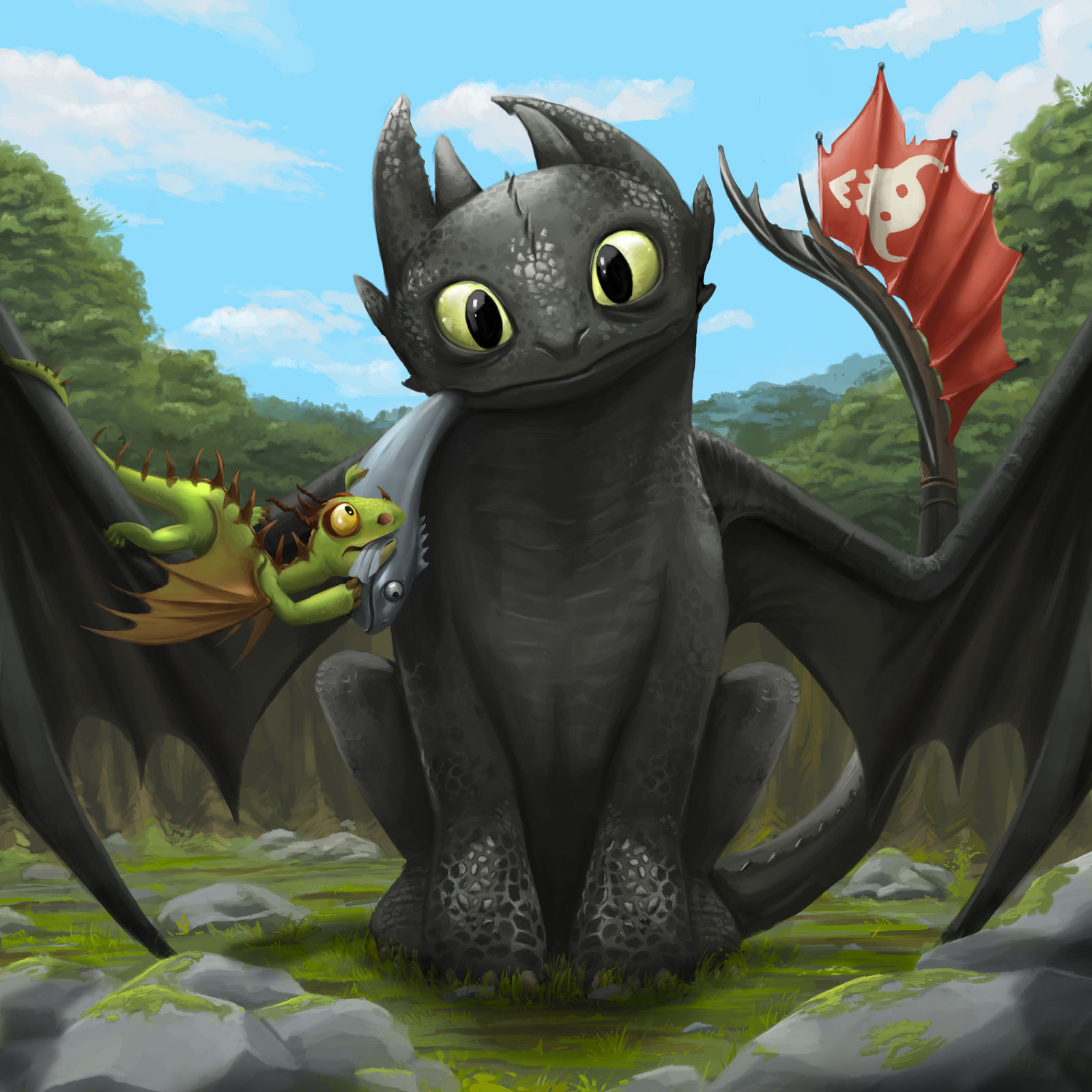 Toothless Ruthless Toothless and the Terrible Terror by SmallTitan on DeviantArt