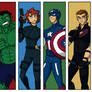 Avengers bookmarks