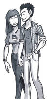 Seeing Him: Adam and Kate Sketch