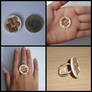 Anillo plato de galletas