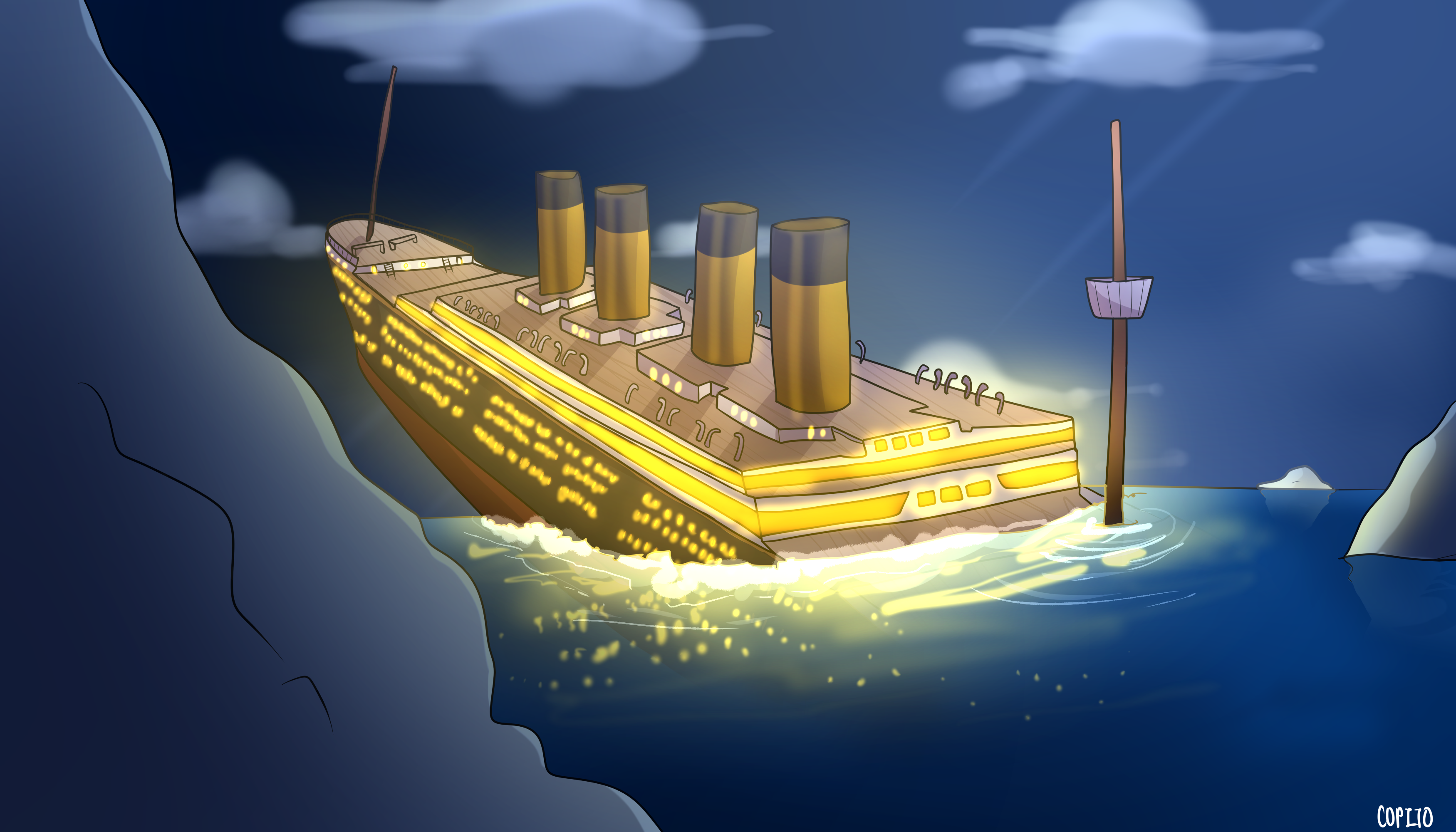 Titanic View Deviantart Titanic by copitoowo on DeviantArt