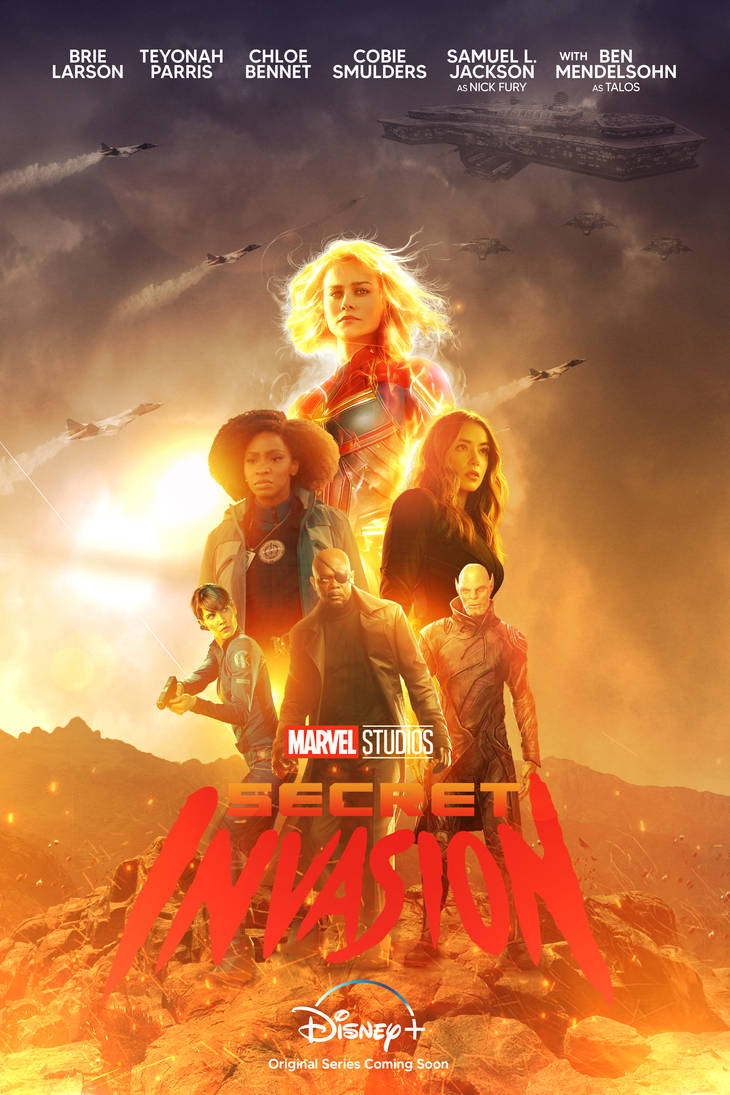 Marvel Studios Secret Invasion (Fan-Made) Poster by xXMCUFan2020Xx on  DeviantArt