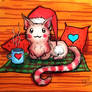 Candy Cane Cat [Super Speedy Sketch]