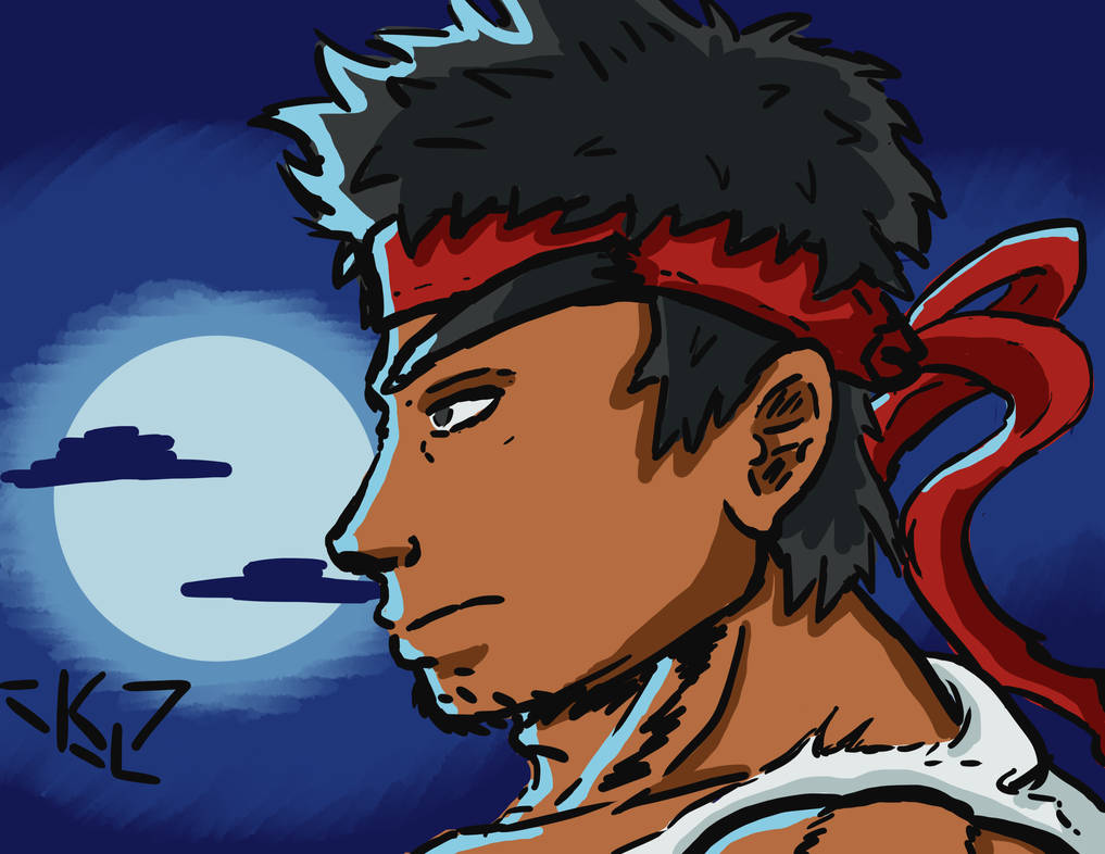 Cartoon Ryu Pfp Ryu Profile Sketch by KnightLineArt on DeviantArt