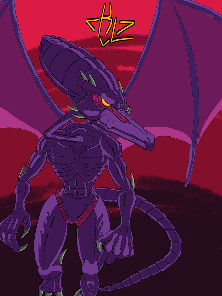 Baby Ridley Draw Ridley Sketch 1 by KnightLineArt on DeviantArt